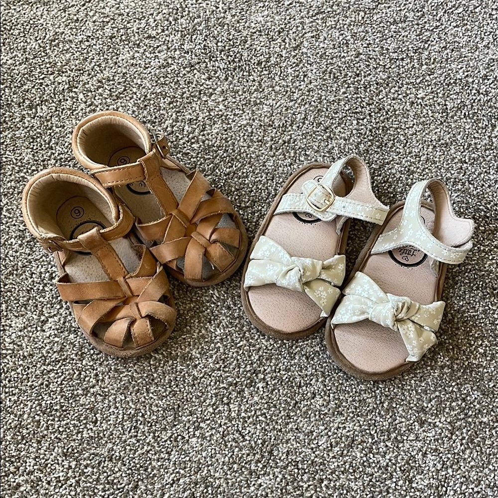 Little Love Bug Sandals Size 6